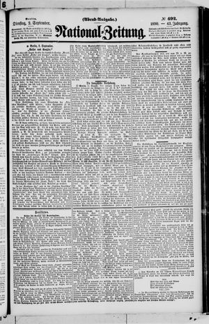 National-Zeitung vom 02.09.1890