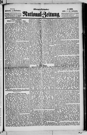 National-Zeitung vom 03.09.1890
