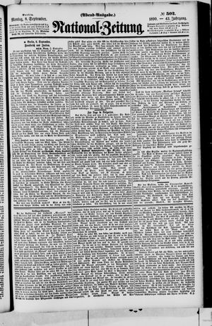 National-Zeitung vom 08.09.1890