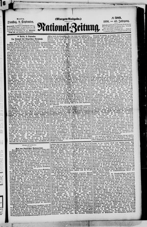 National-Zeitung vom 09.09.1890