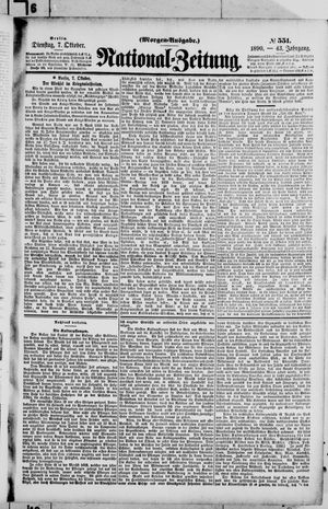 National-Zeitung vom 07.10.1890
