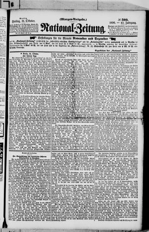 National-Zeitung vom 31.10.1890