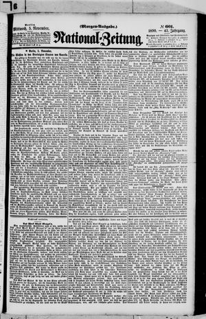 National-Zeitung vom 05.11.1890