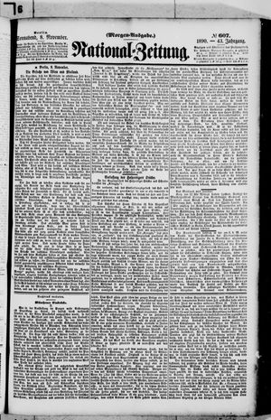 National-Zeitung vom 08.11.1890
