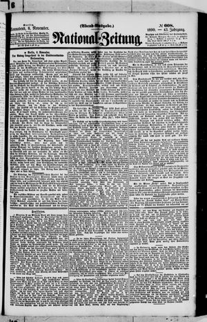 National-Zeitung vom 08.11.1890