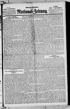 National-Zeitung vom 11.11.1890