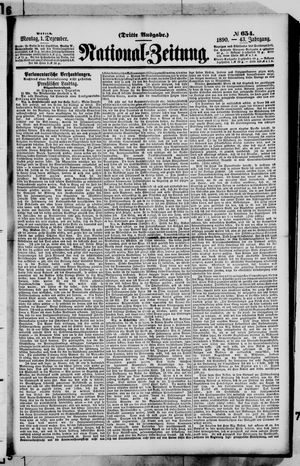 National-Zeitung vom 01.12.1890