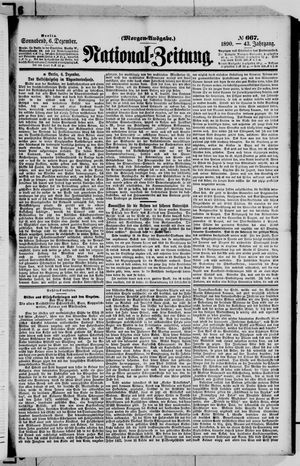 National-Zeitung vom 06.12.1890