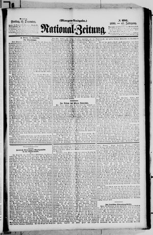 National-Zeitung vom 12.12.1890