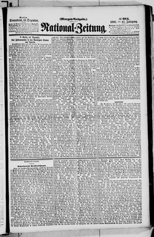 National-Zeitung vom 13.12.1890