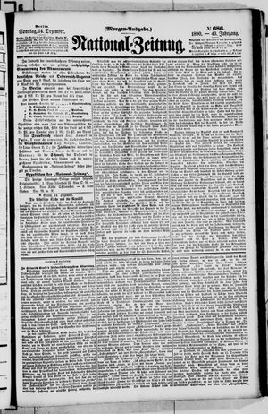 National-Zeitung vom 14.12.1890