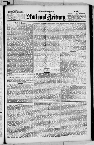 National-Zeitung vom 15.12.1890