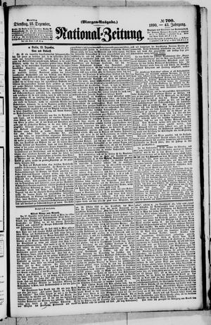 National-Zeitung vom 23.12.1890