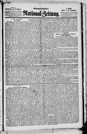 National-Zeitung vom 24.12.1890