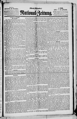 National-Zeitung vom 24.12.1890