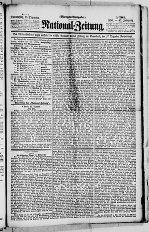 National-Zeitung vom 25.12.1890