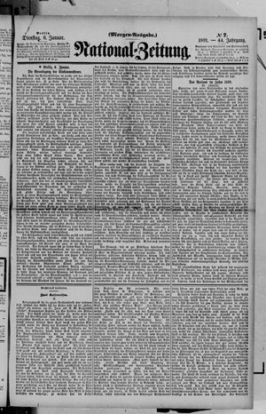 Nationalzeitung vom 06.01.1891