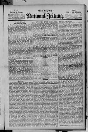 Nationalzeitung on Jan 9, 1891