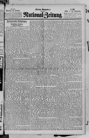 National-Zeitung vom 19.01.1891