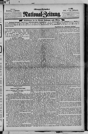 Nationalzeitung on Feb 1, 1891