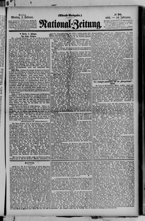 Nationalzeitung on Feb 2, 1891