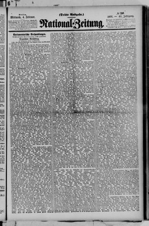 Nationalzeitung on Feb 4, 1891