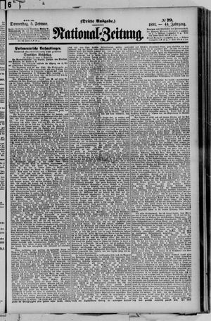 Nationalzeitung on Feb 5, 1891