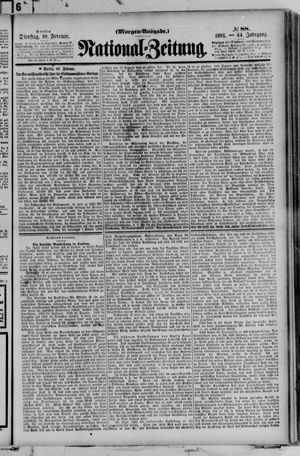 National-Zeitung vom 10.02.1891