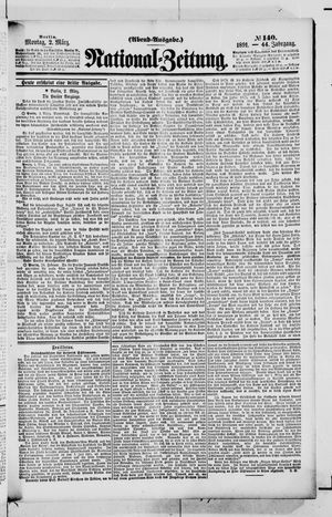 Nationalzeitung vom 02.03.1891