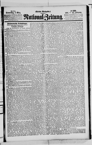 Nationalzeitung vom 05.03.1891