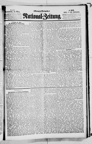 Nationalzeitung on Mar 14, 1891