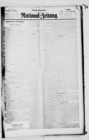Nationalzeitung vom 17.03.1891