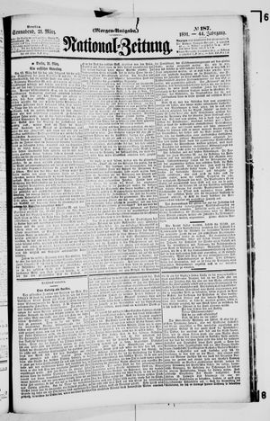 National-Zeitung vom 21.03.1891