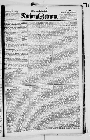 Nationalzeitung vom 22.03.1891