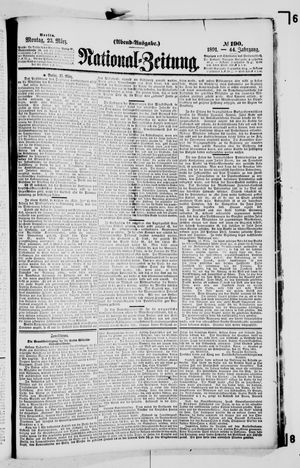 Nationalzeitung vom 23.03.1891
