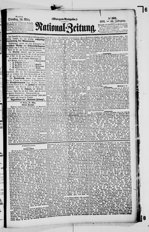 Nationalzeitung on Mar 24, 1891