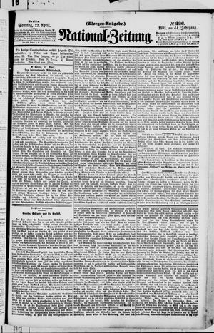 Nationalzeitung vom 12.04.1891