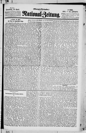 National-Zeitung vom 18.04.1891