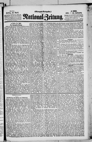 Nationalzeitung on Apr 24, 1891
