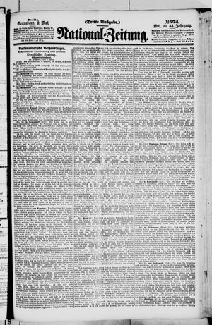 Nationalzeitung vom 02.05.1891