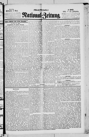 Nationalzeitung vom 06.05.1891