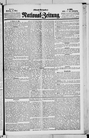 Nationalzeitung on May 11, 1891