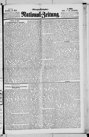 Nationalzeitung on May 12, 1891