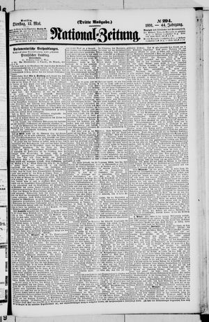 Nationalzeitung on May 12, 1891