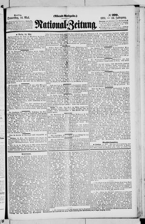 National-Zeitung vom 14.05.1891