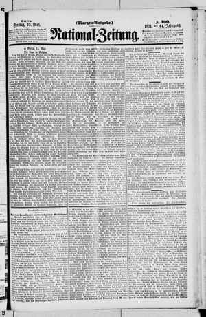 Nationalzeitung vom 15.05.1891
