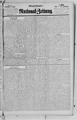 Nationalzeitung vom 02.06.1891