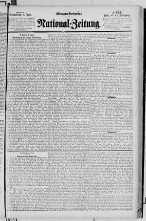Nationalzeitung on Jun 6, 1891