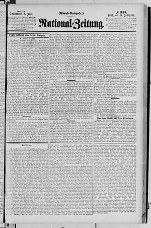 Nationalzeitung vom 06.06.1891