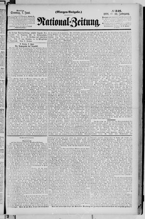 Nationalzeitung on Jun 7, 1891